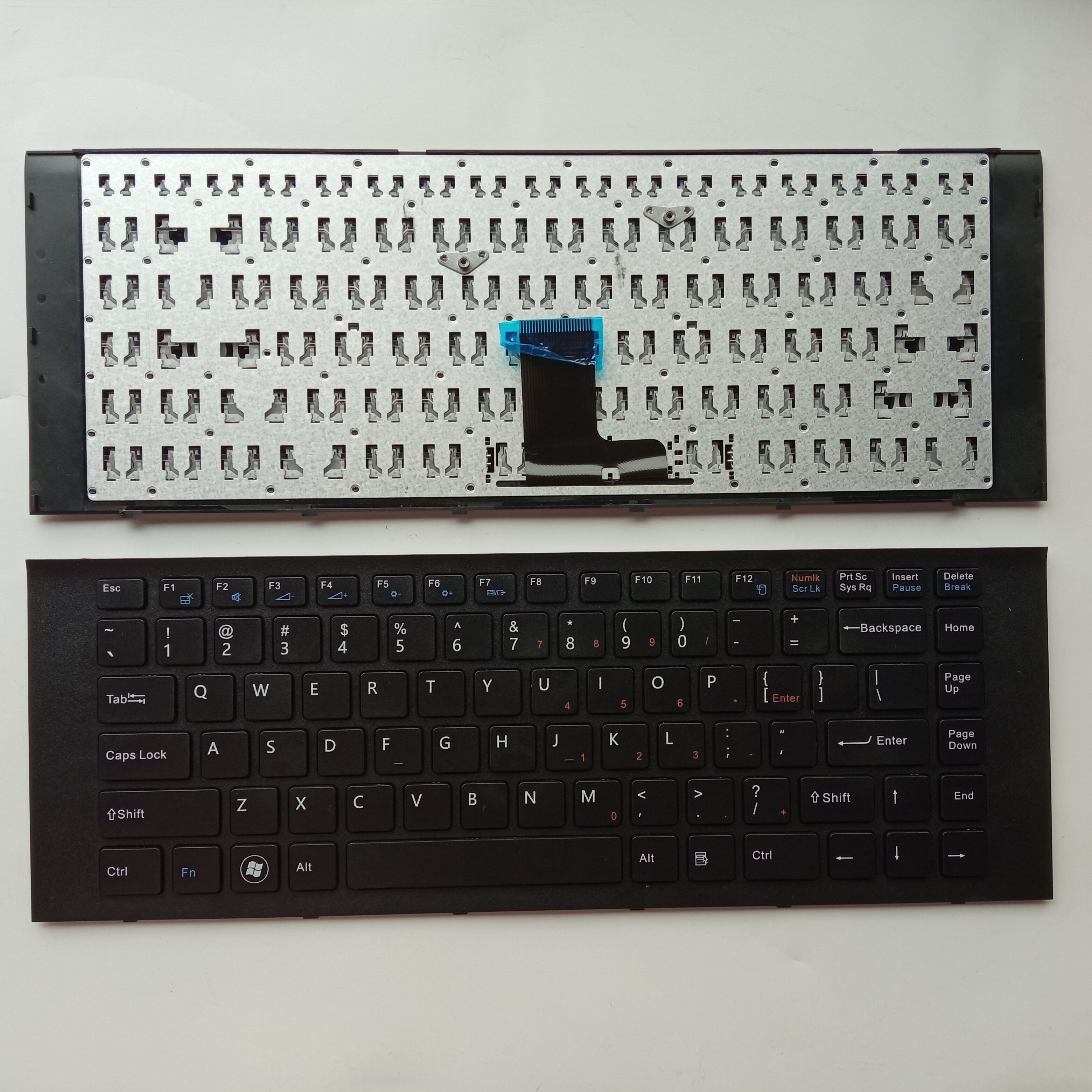 Picture of New Replacement Laptop Keyboard For SONY EG/VPC-EG BLACK FRAME BLACK (OEM) US Layout